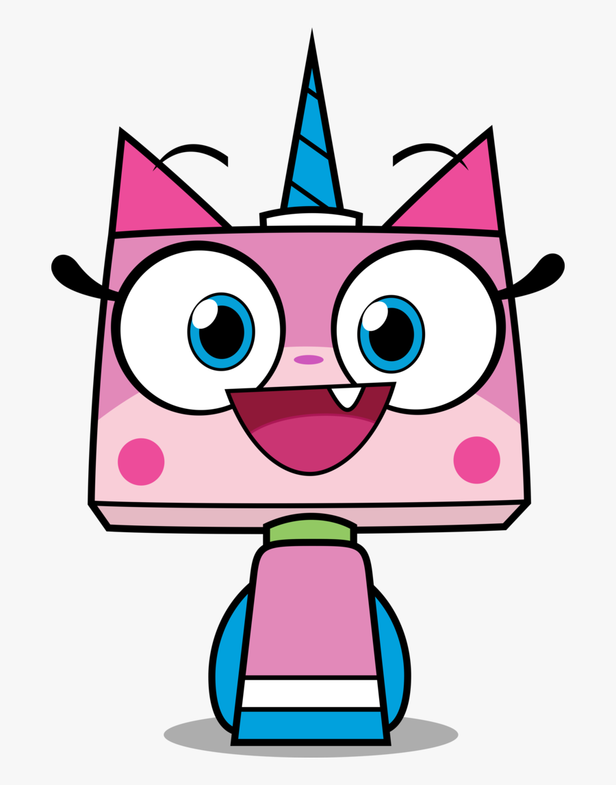 Clip Art,cartoon,pink,line - Unikitty Png, Transparent Clipart
