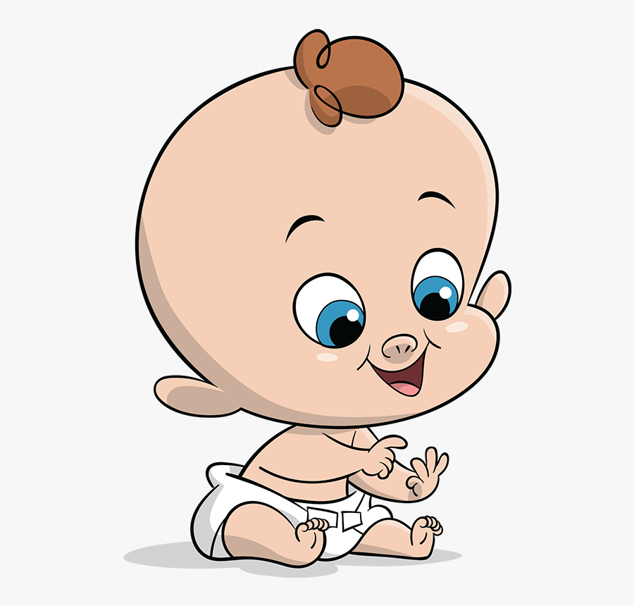 Baby Illustration - Cartoon, Transparent Clipart