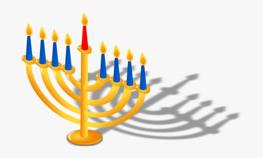 Free Hanukkah Lamp - Menorah Hanukkah Clip Art, Transparent Clipart