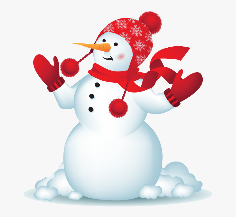 Snowman, Transparent Clipart