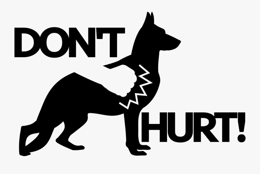 Why You Should Never Use Physical Punishment On Your - Dont Hurt Animals Sign, Transparent Clipart