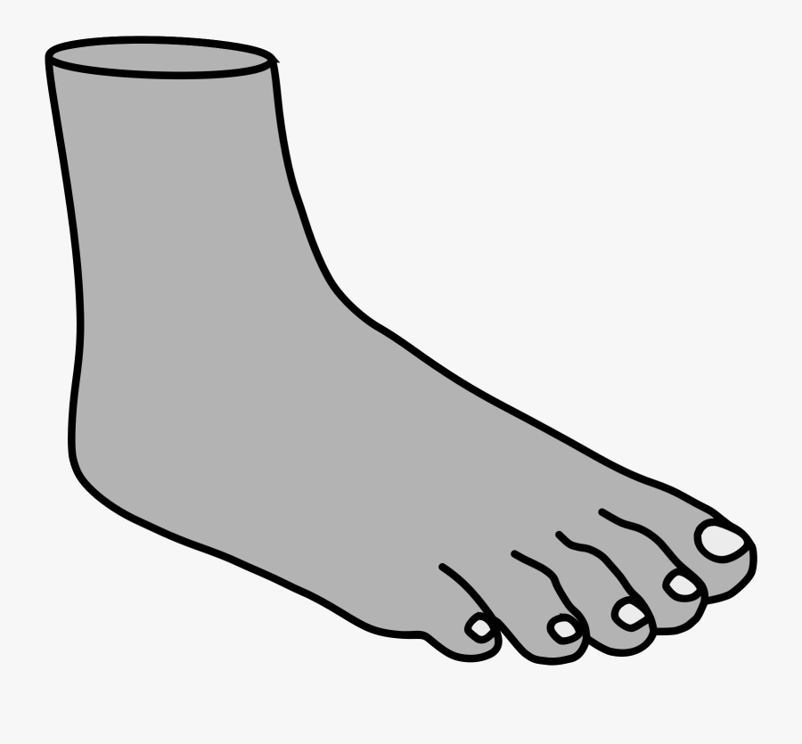 Feet Clipart Black And White - Clipart Feet, Transparent Clipart