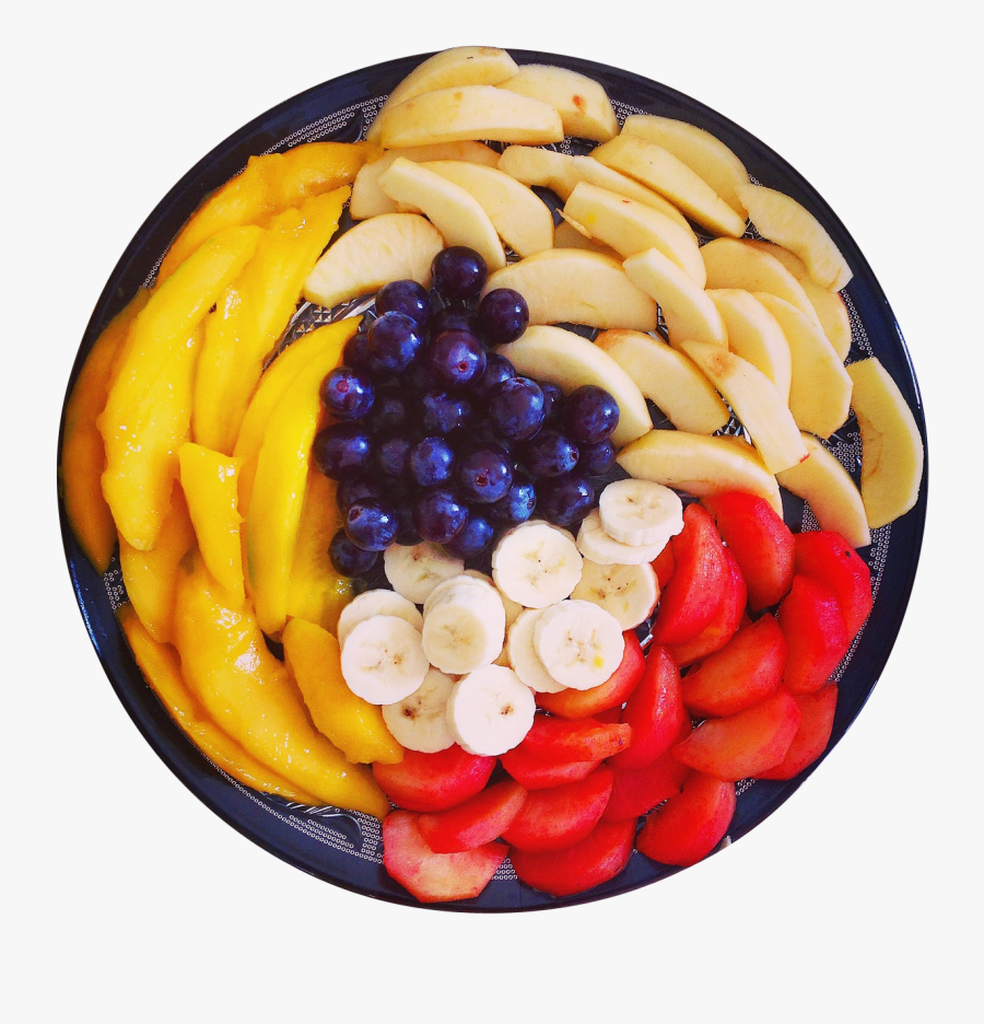 Mixed Fruits In A Plate - Benifits Of Fruit Salad, Transparent Clipart