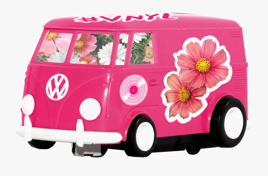 Vw Bus Record Player - Volkswagen Type 2, Transparent Clipart