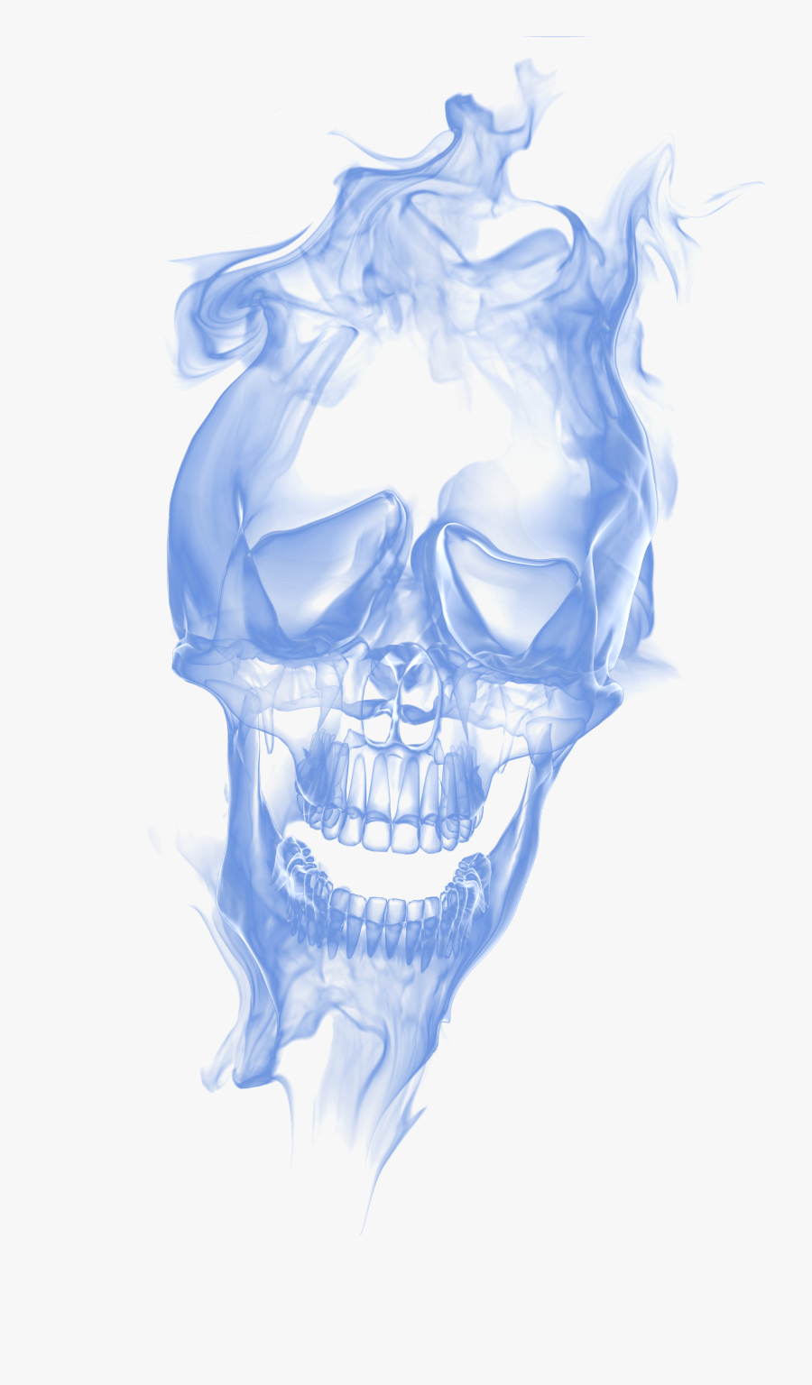 Clip Art Smoking Skull Image Portable Network Graphics - Png Clipart Png Skulls Vintage Skull, Transparent Clipart