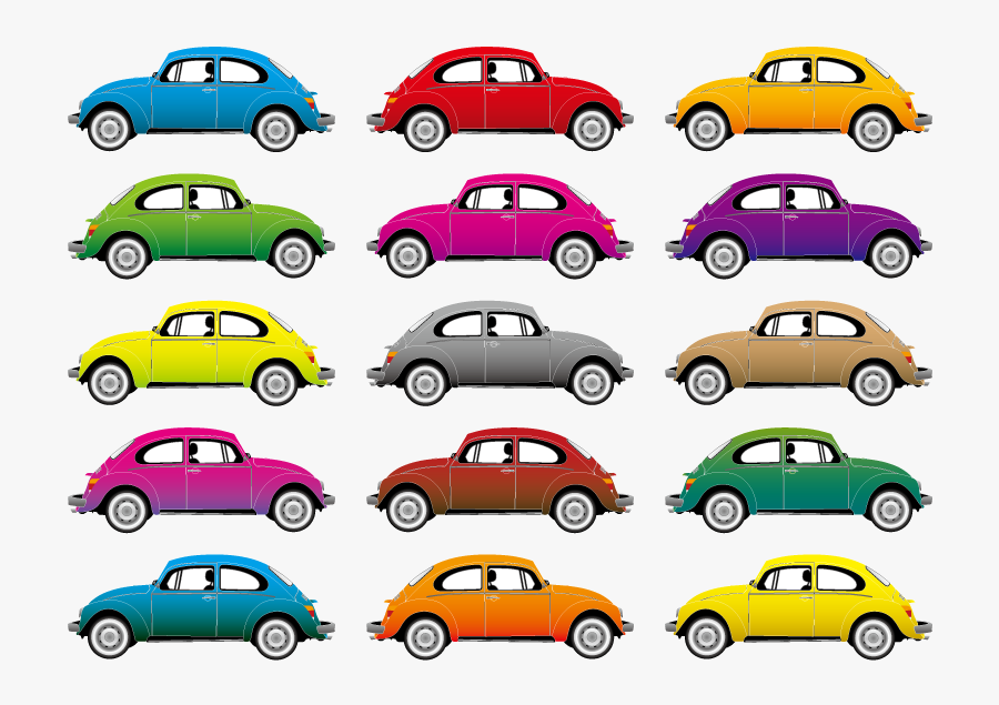 Car Volkswagen Beetle Vector Motors Corporation Ford - Vector Car, Transparent Clipart