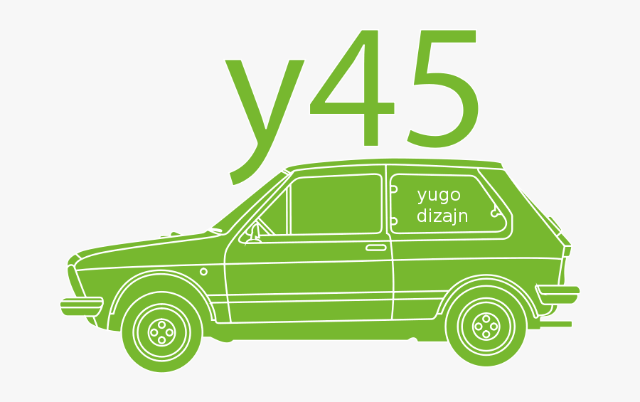 Yugo - Yugo Vector, Transparent Clipart