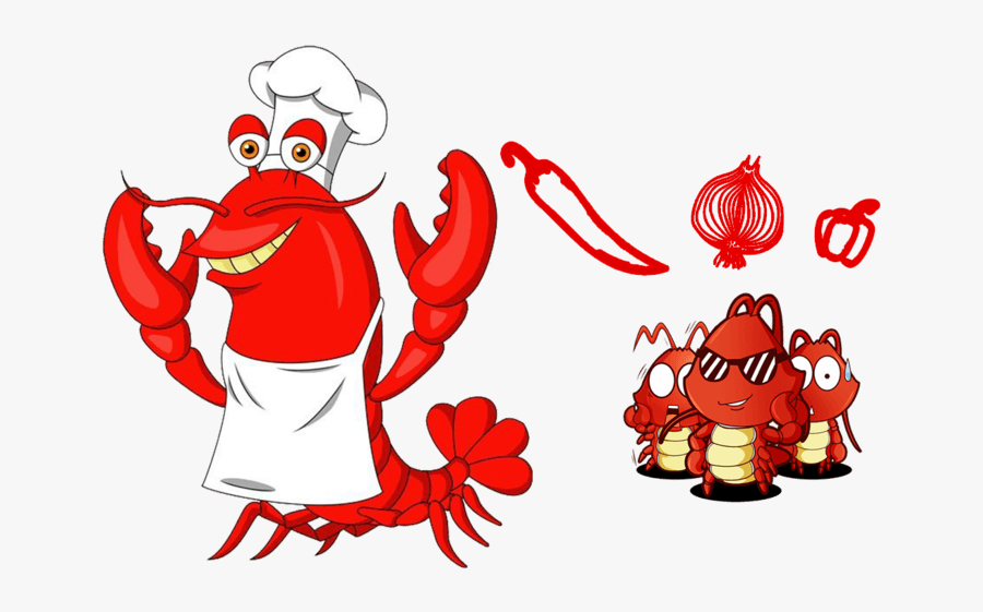 Lobster Chef Vector Graphics Stock Photography Illustration - Cartoon Lobster, Transparent Clipart