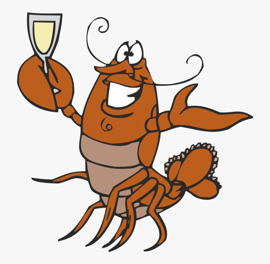 Food American Red - New Years Eve Lobster, Transparent Clipart