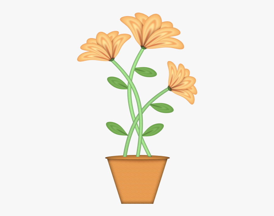 Flowerpot, Transparent Clipart