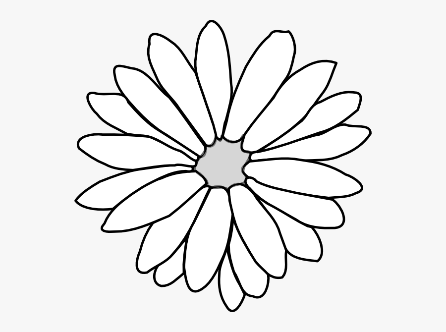 Transparent Background Flower Clipart - Silhouette Daisies Clip Art, Transparent Clipart