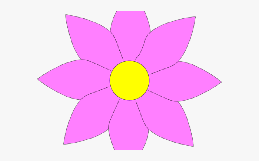Flower Clipart Pink, Transparent Clipart