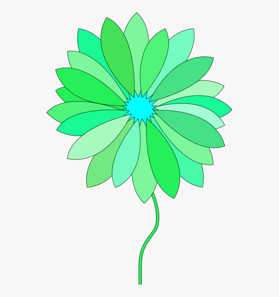 Transparent Cartoon Flowers Clipart - Flower Cartoon Gif Png, Transparent Clipart