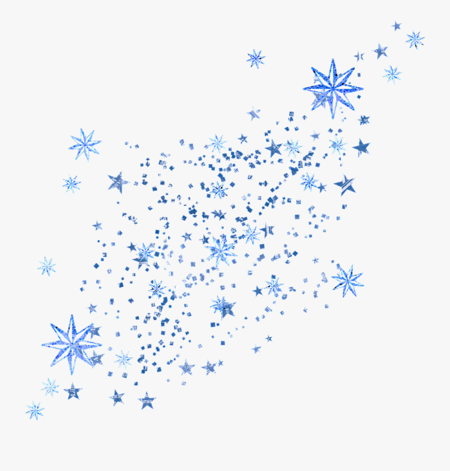 Animation Clip Art - Falling Stars Transparent Animated, Transparent Clipart