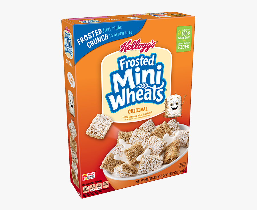 Picture Transparent Download Cereal Transparent Original - Kellogg's Frosted Mini Wheats, Transparent Clipart