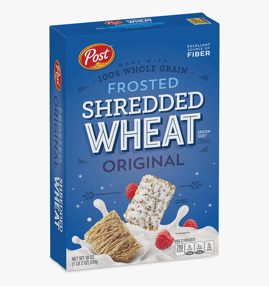 Post Frosted Shredded Wheats, Transparent Clipart