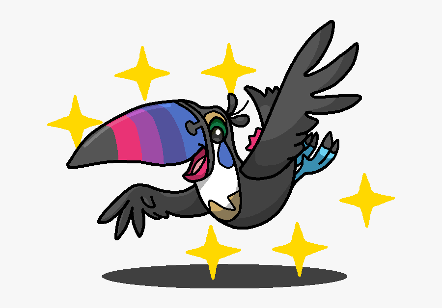 Shiny Toucannon Toucan Sam By Shawarmachine - Shiny Toucannon Art, Transparent Clipart