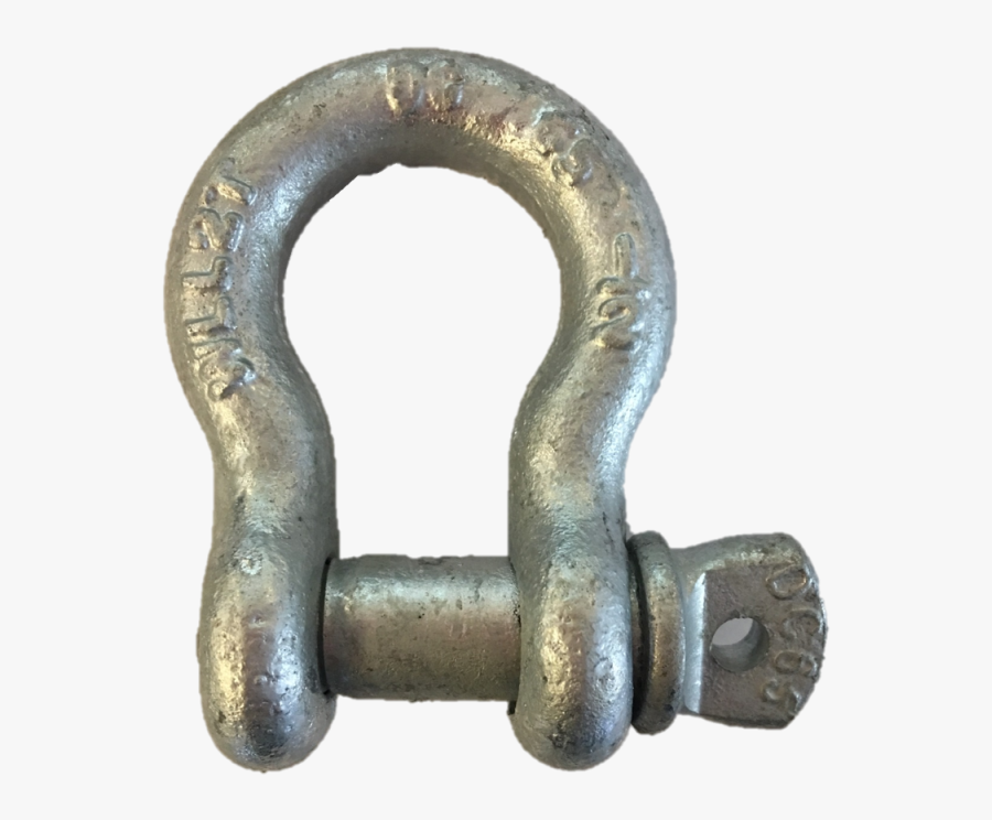 Screw Pin Anchor Shackle Anchor-shackle - Rust, Transparent Clipart