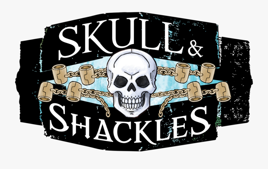 Clip Art Shackles Pathfinder Adventure Game - Skull And Shackles Logo, Transparent Clipart
