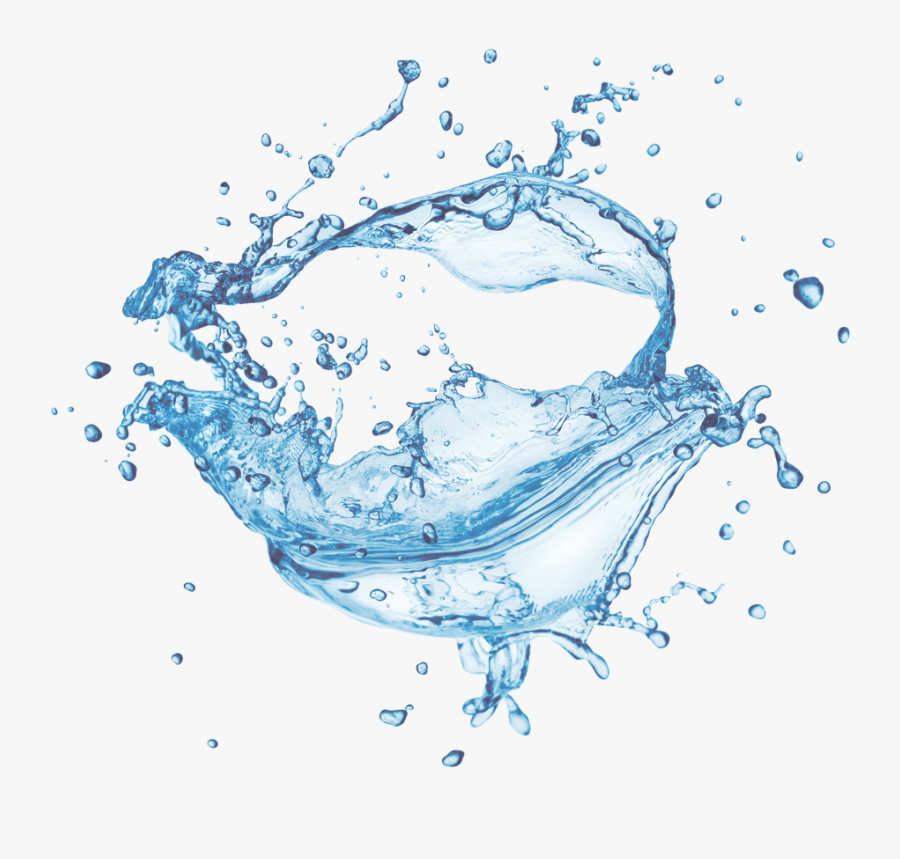 Transparent Water Splashes Png - Purito Deep Sea Pure Water Cream, Transparent Clipart