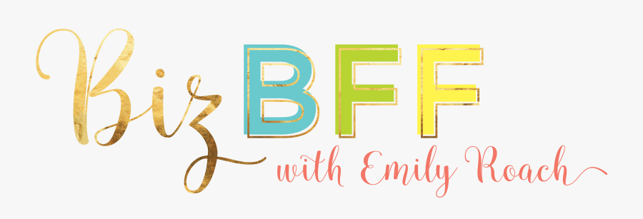 Biz Bff Business Coaching And Strategy With Emily Roach - Calligraphy, Transparent Clipart