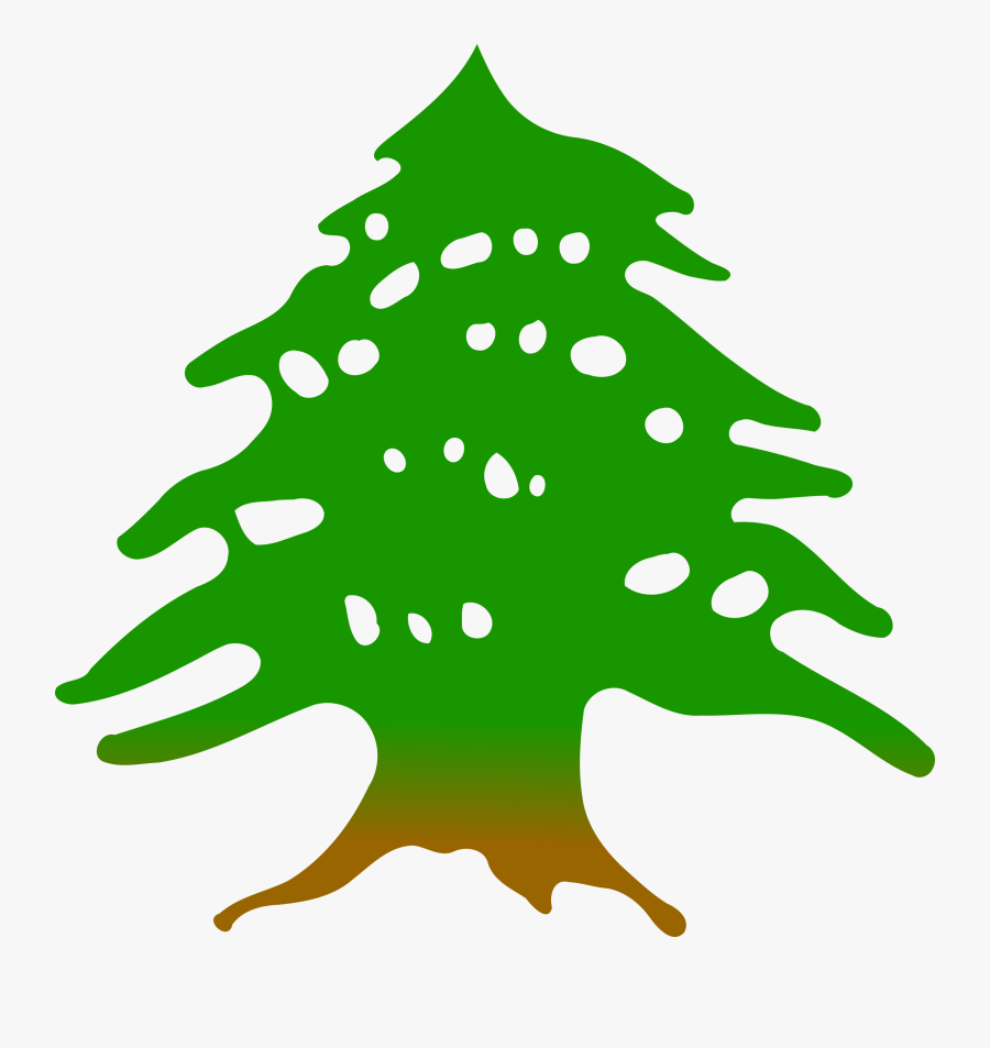 Clip Art Clipart Big Image Png - Cedar Tree Lebanon Flag, Transparent Clipart