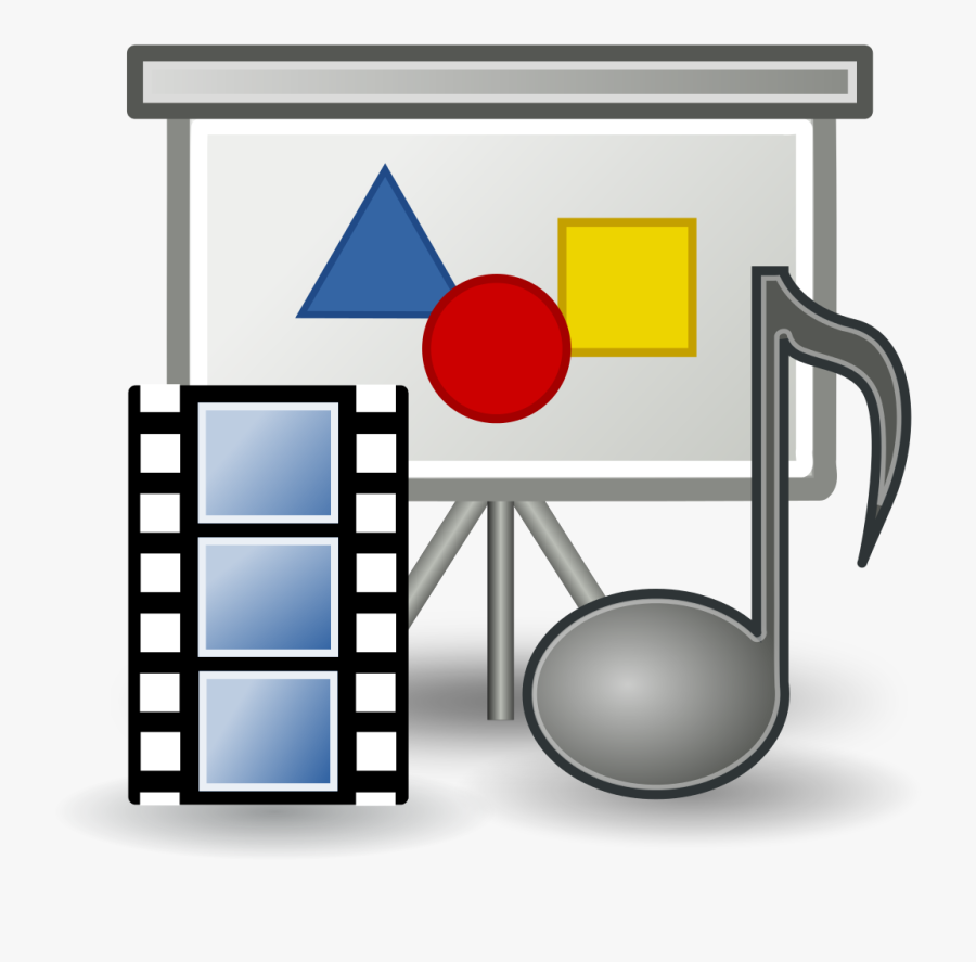 Audio Visual Aids Icon, Transparent Clipart