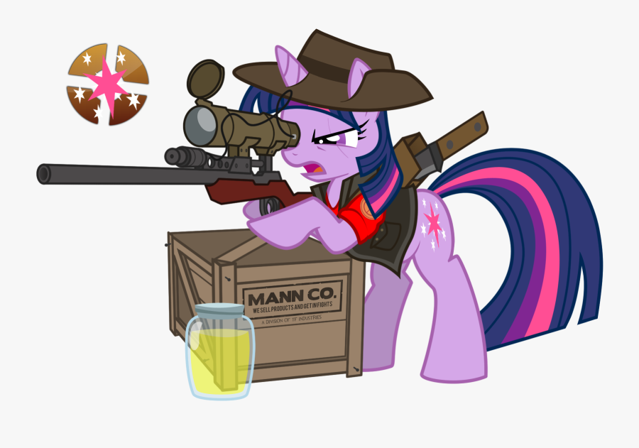 Snipers Clipart Baby Boy - Twilight Sparkle Sniper, Transparent Clipart