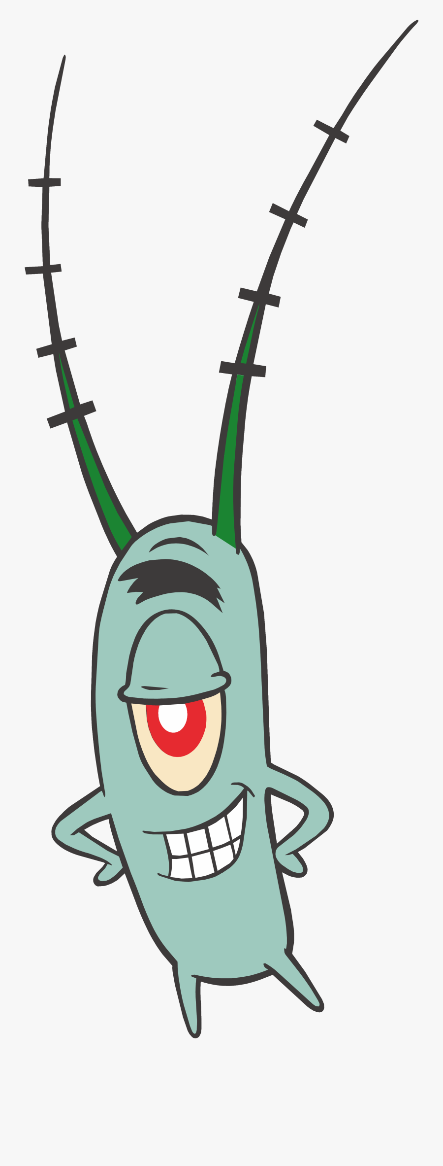 Plankton From Spongebob, Transparent Clipart