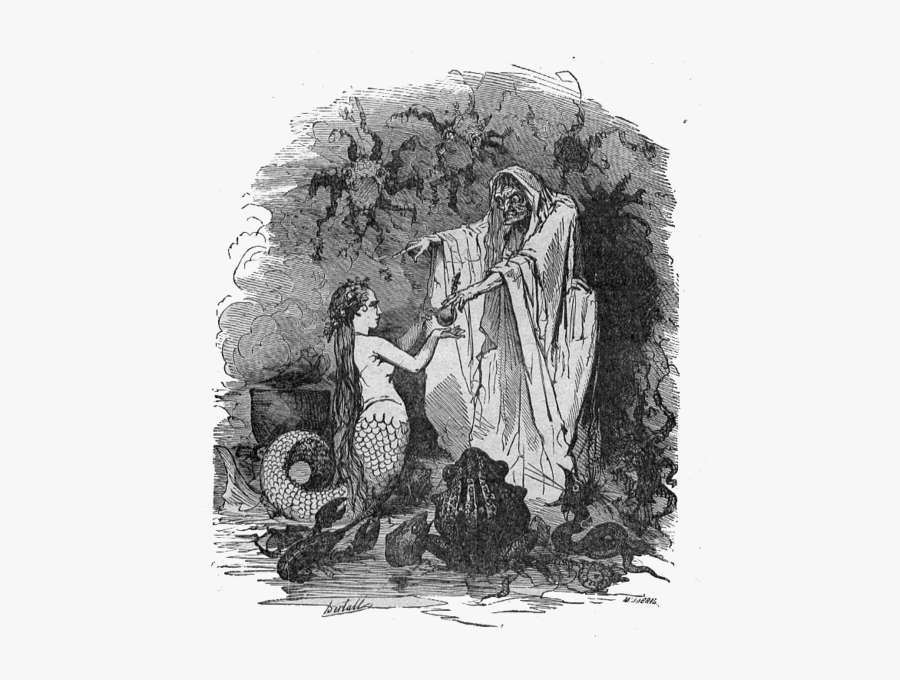 Once She"s A Human, The Mermaid Has To Either Get Married - Hans Christian Andersen The Little Mermaid Original, Transparent Clipart