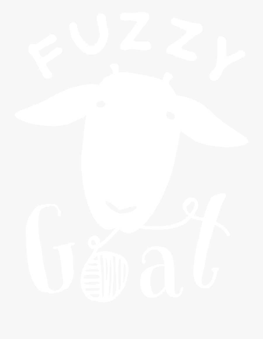 Yarn Caddy Fuzzy Goat - Sheep, Transparent Clipart