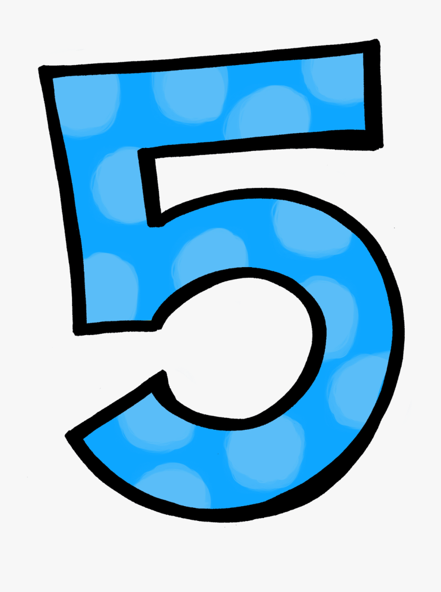 Number 5 Clipart, Transparent Clipart