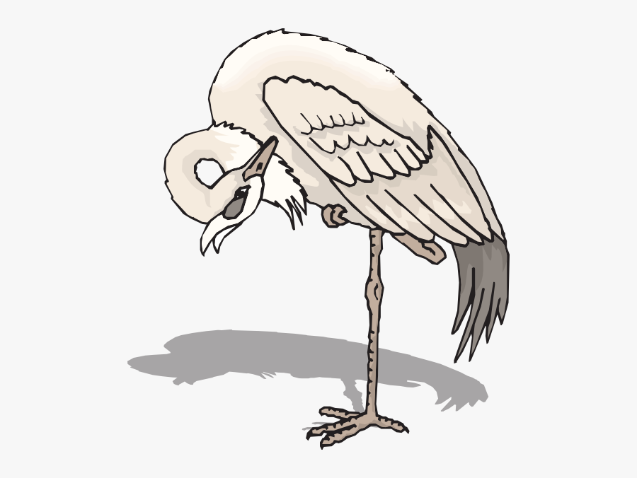 Heron, Transparent Clipart