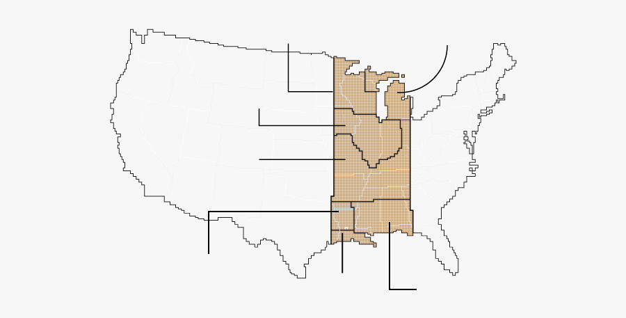 Here"s How America Uses Its Land - Map, Transparent Clipart