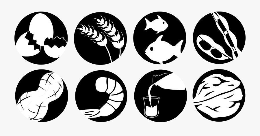 Clip Art Allergy Symbol - Food Allergy, Transparent Clipart