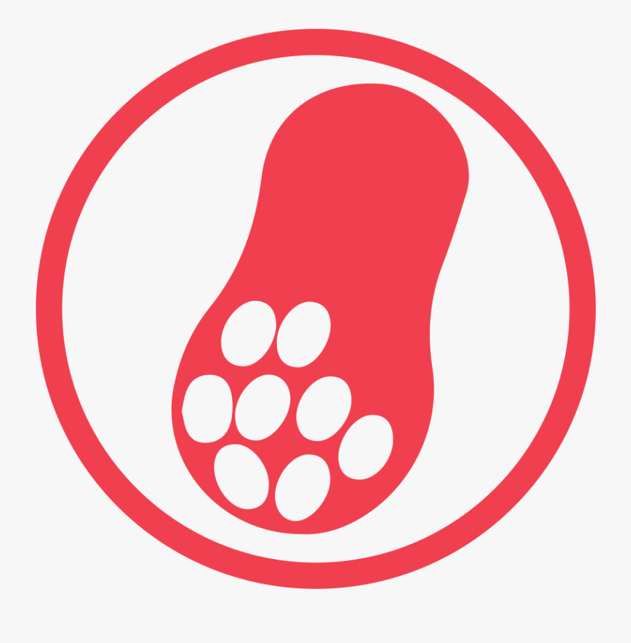 Peanut Allergy Red Icon - Nut Allergy Png, Transparent Clipart