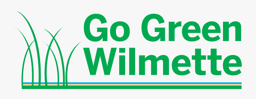 Go Green Wilmette - Oval, Transparent Clipart