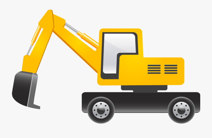 Heavy Equipment, Transparent Clipart