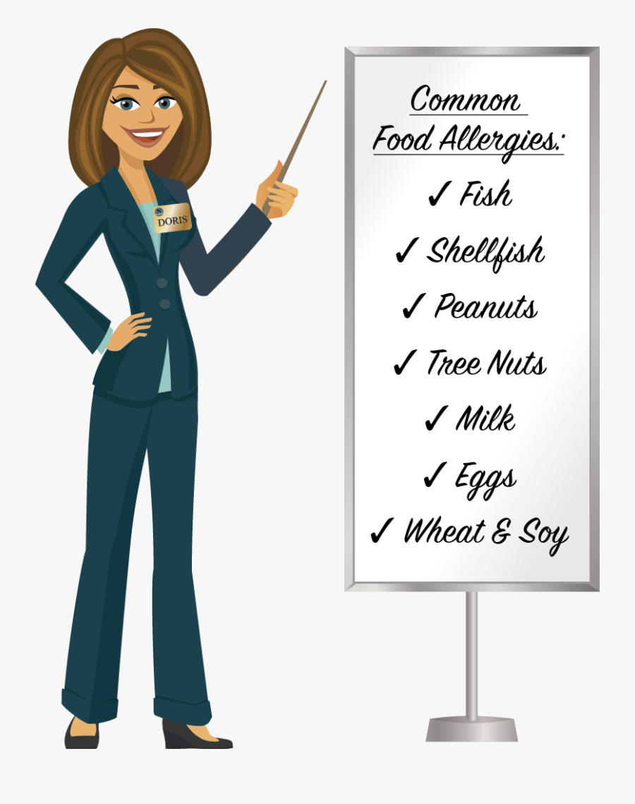 Food Allergies - Formal Wear, Transparent Clipart
