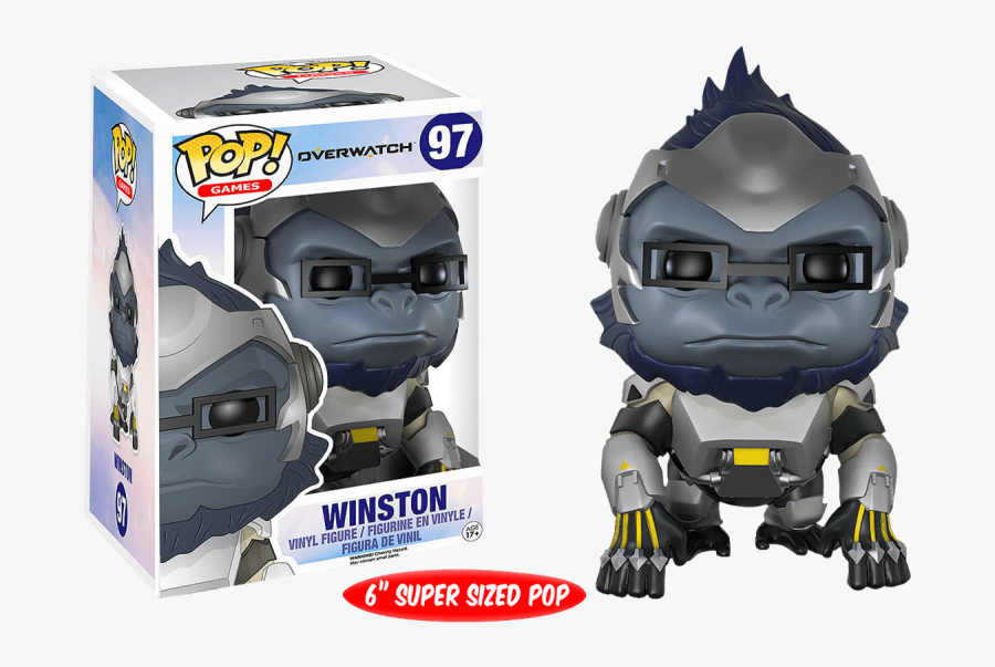 Winston Funko Pop - Funko Pop Overwatch Winston, Transparent Clipart