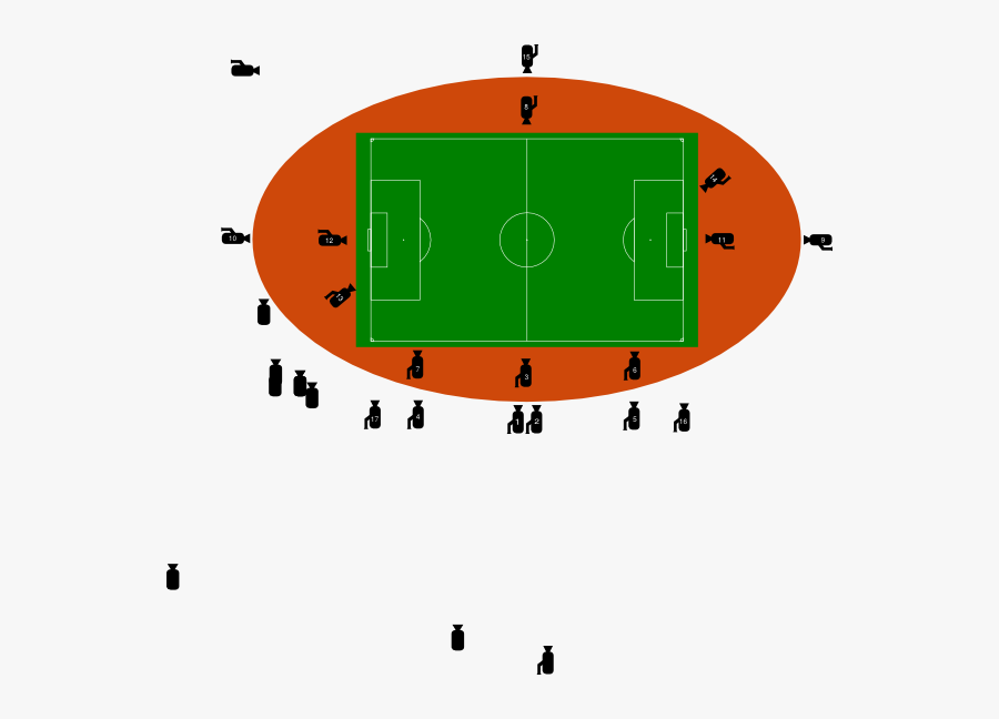 Kick American Football, Transparent Clipart