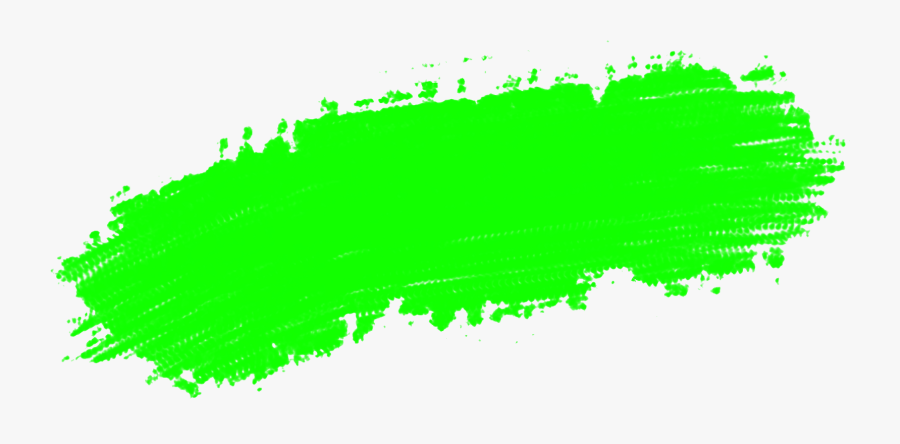 Green Brush Stroke Png, Transparent Clipart