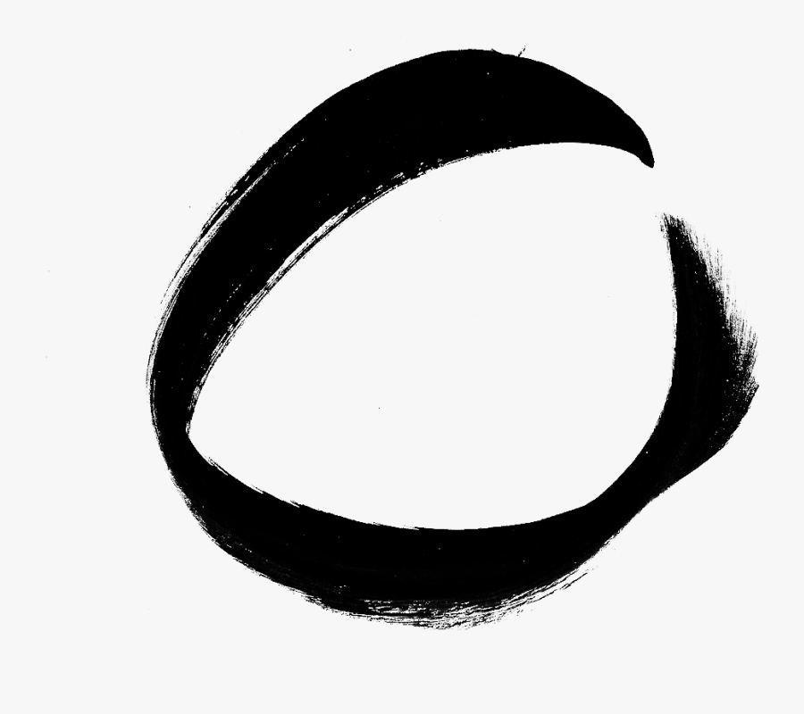 Circlepaintbrushstroke05 - Brush Stroke Circle Png, Transparent Clipart