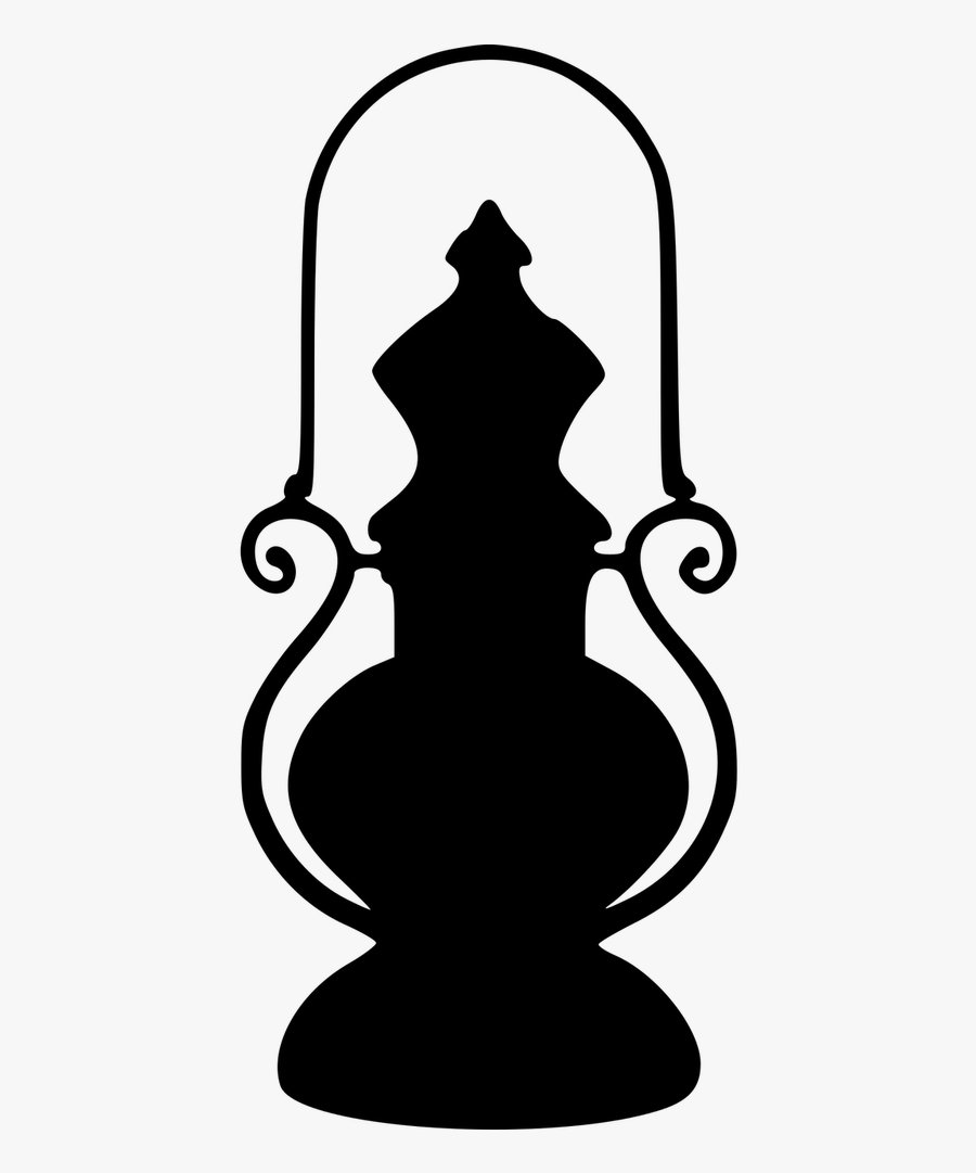 Ramadan Silhouette Replacement Lamp - Lamparina Png, Transparent Clipart