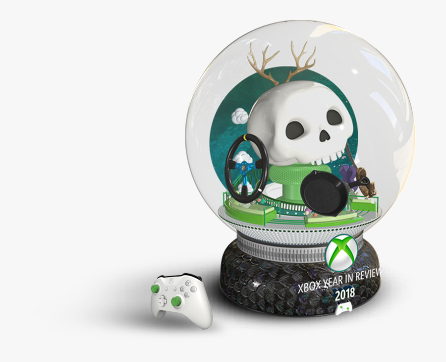 Xbox Year In Review Snow Globe - Sphere, Transparent Clipart