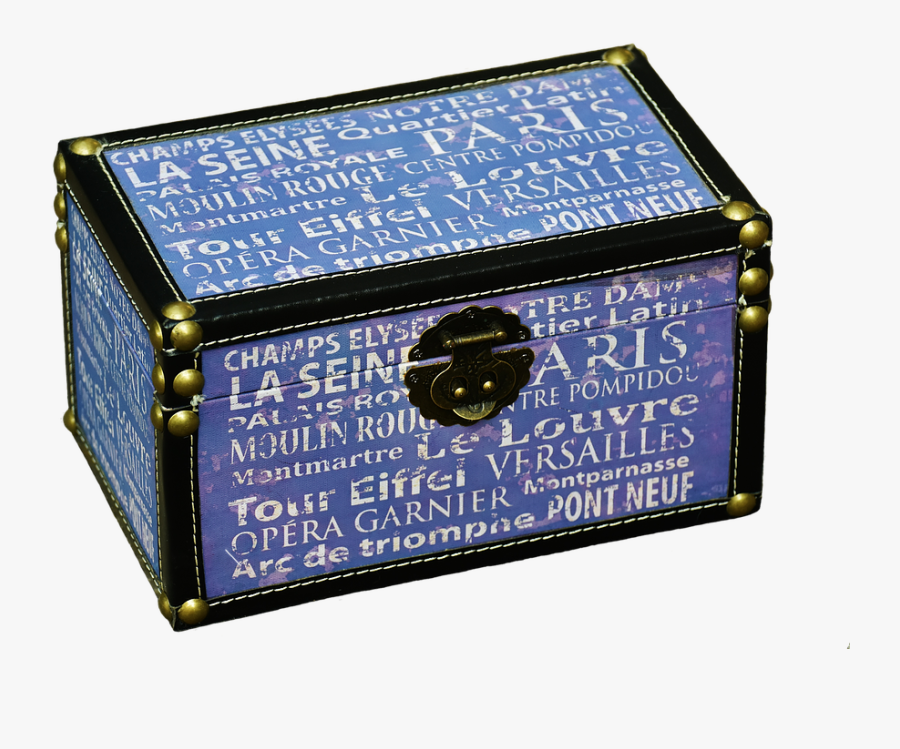 Chest, Box, Closure, Casket, Ornament, Luggage - Box, Transparent Clipart