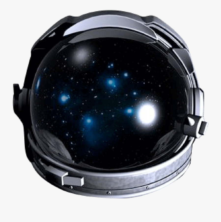 Motorcycle Helmets Astronaut Space Suit Nasa - Transparent Background Astronaut Helmet, Transparent Clipart