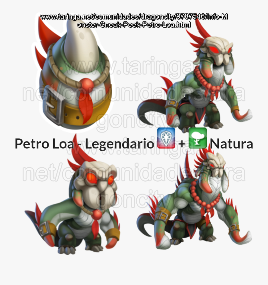 Petro Loa Monster Legends, Transparent Clipart