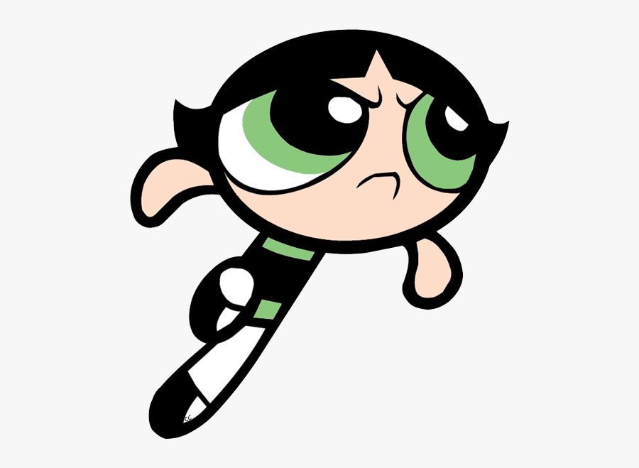 Buttercup Powerpuff Girls, Transparent Clipart