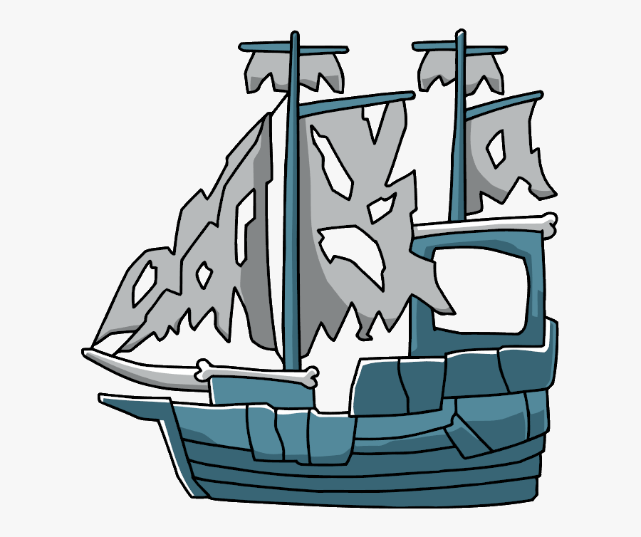 Transparent Mayor Clipart - Ghost Ship Clip Art, Transparent Clipart